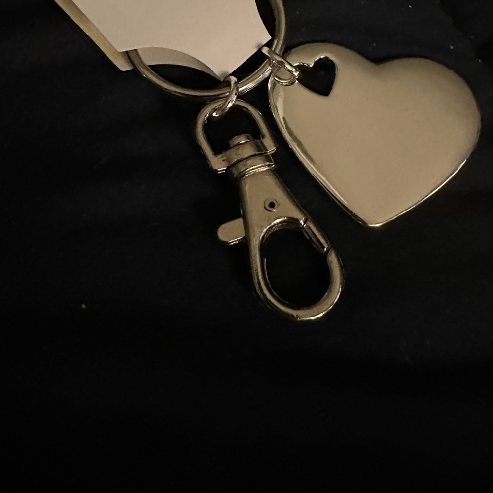 NWT Heart Purse Charm Key Ring